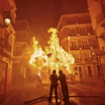 PichiAvo Creates a Burnable Temple Installation for Fallas Valencia 2026
