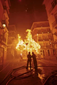PichiAvo Creates a Burnable Temple Installation for Fallas Valencia 2026