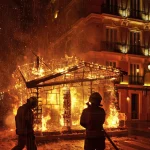 PichiAvo Creates a Burnable Temple Installation for Fallas Valencia 2026