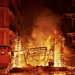 PichiAvo Creates a Burnable Temple Installation for Fallas Valencia 2026