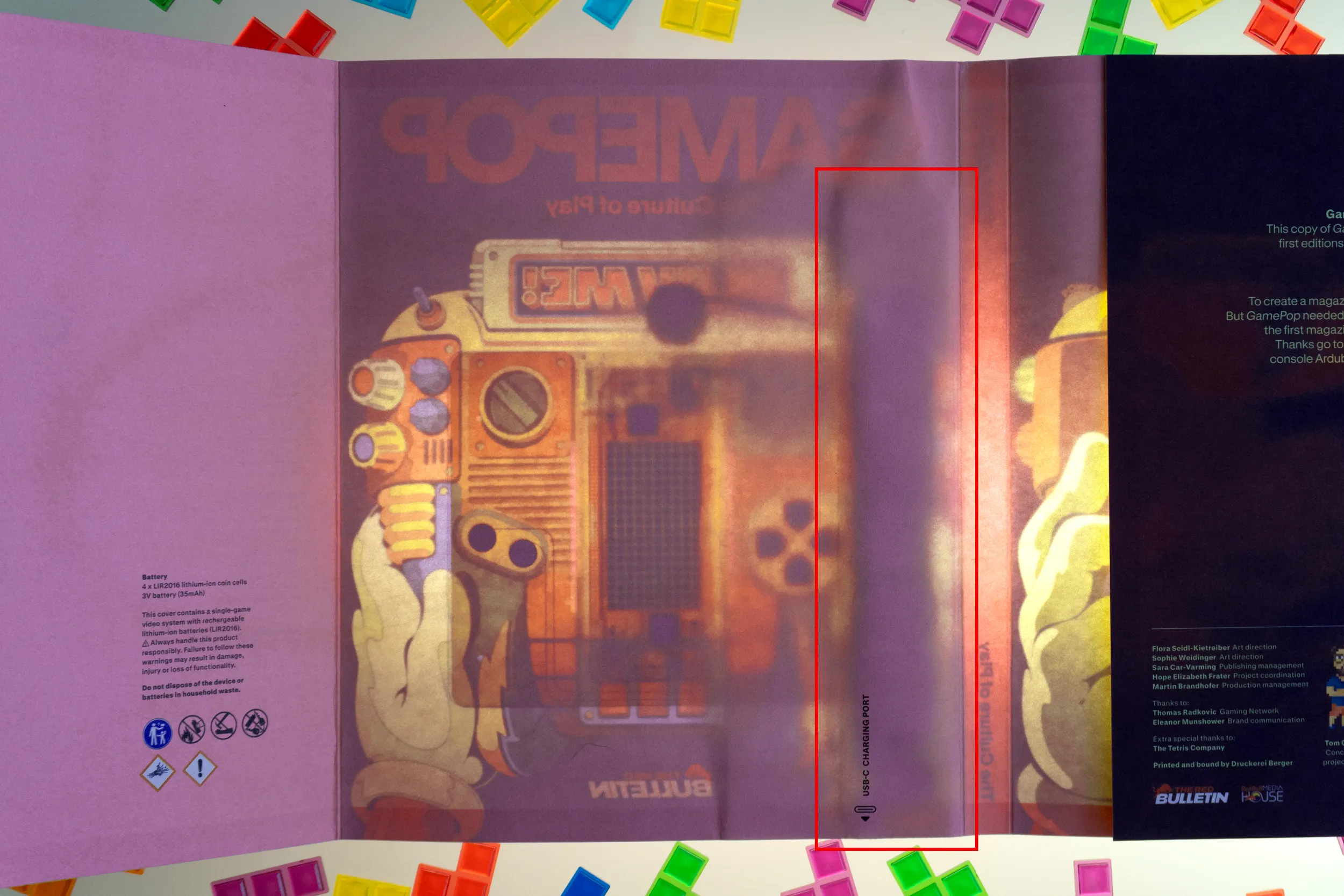 Who Needs Screens When You Can Play Tetris on GamePop Magazine 8 Play Tetris on GamePop Magazine