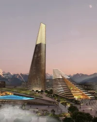 SOM Mixed-Use Tower Complex Alatau in Kazakhstan