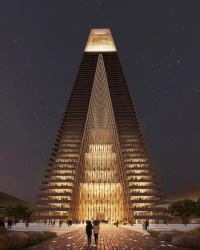 SOM Mixed-Use Tower Complex Alatau in Kazakhstan