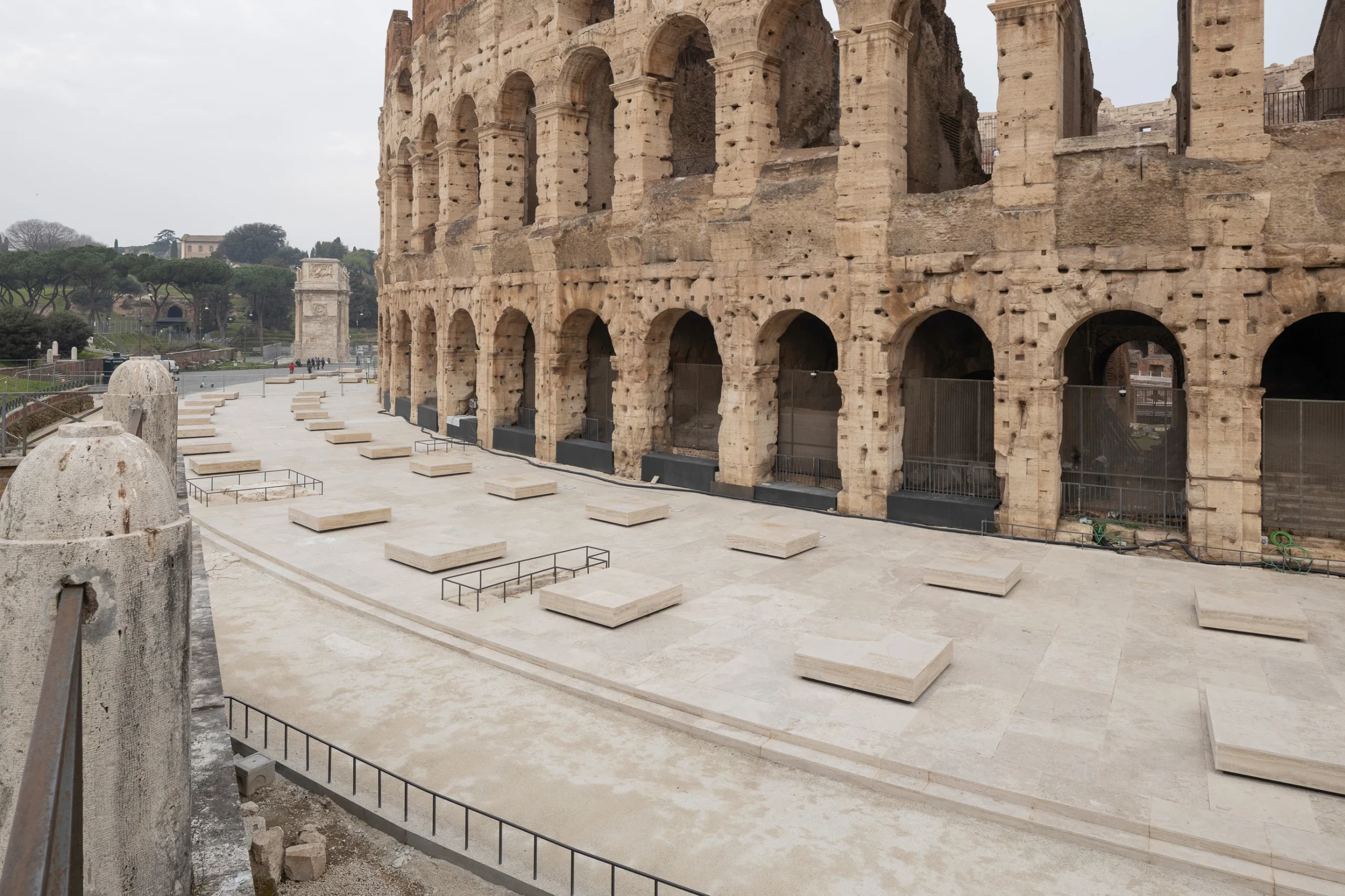 Restoration of Historic Colosseum Southern Ambulatory by Stefano Boeri Interiors 5 Stefano Boeri Interiors Restores Southern Ambulatory Colosseum in Rome