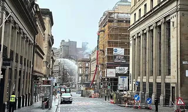 Glasgow City Centre Fire Damages 175-Year-Old Victorian Structure 7 Glasgow City Centre Fire Damages 175-Year-Old Victorian Structure