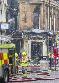 Glasgow City Centre Fire Damages 175-Year-Old Victorian Structure