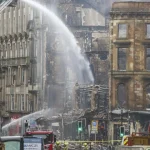 Glasgow City Centre Fire Damages 175-Year-Old Victorian Structure