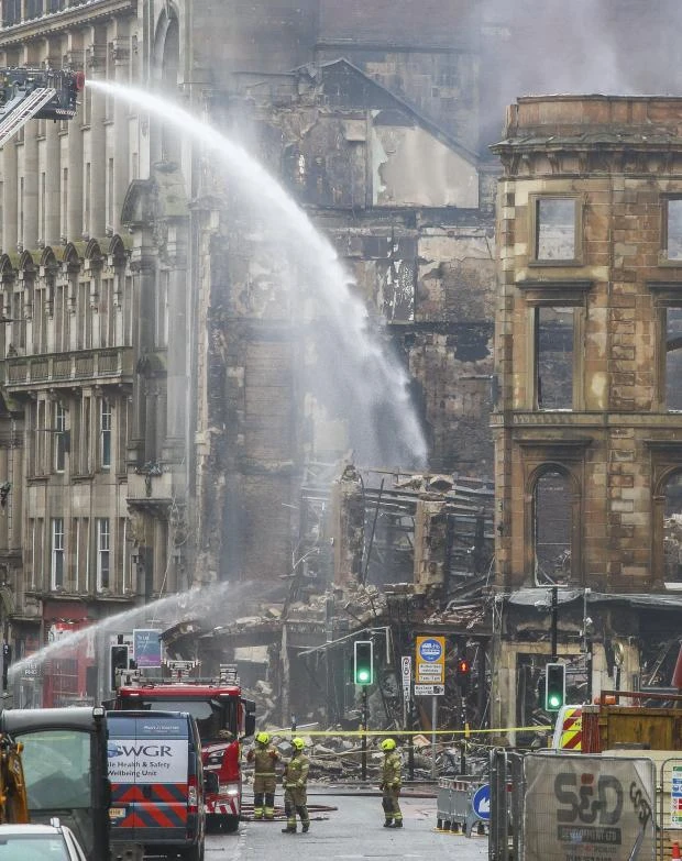 Glasgow City Centre Fire Damages 175-Year-Old Victorian Structure 8 Glasgow City Centre Fire Damages 175-Year-Old Victorian Structure