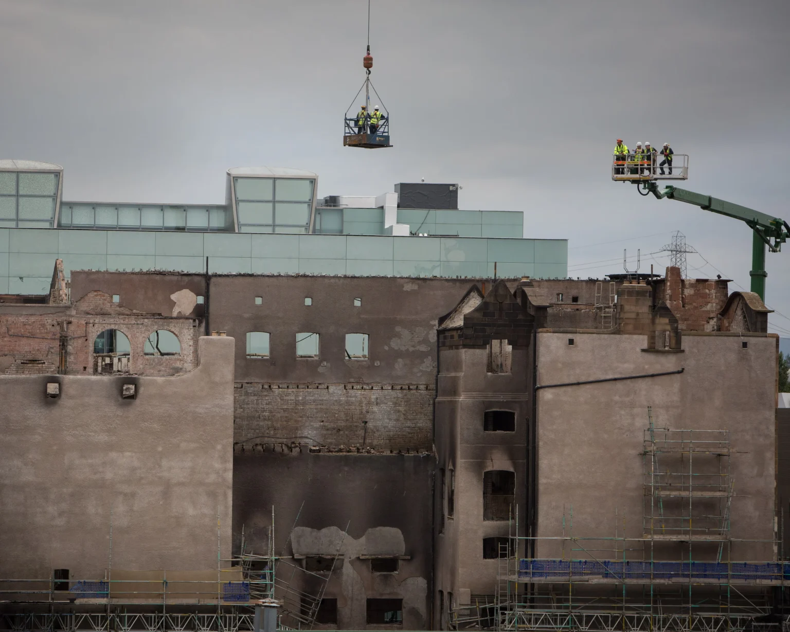 Glasgow City Centre Fire Damages 175-Year-Old Victorian Structure