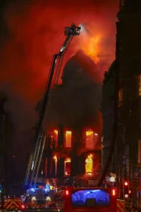 Glasgow City Centre Fire Damages 175-Year-Old Victorian Structure
