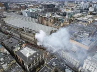 Glasgow City Centre Fire Damages 175-Year-Old Victorian Structure