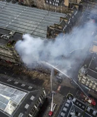 Glasgow City Centre Fire Damages 175-Year-Old Victorian Structure