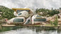 Wittgenstein Cabin by the Spanish visual artist Dionisio González
