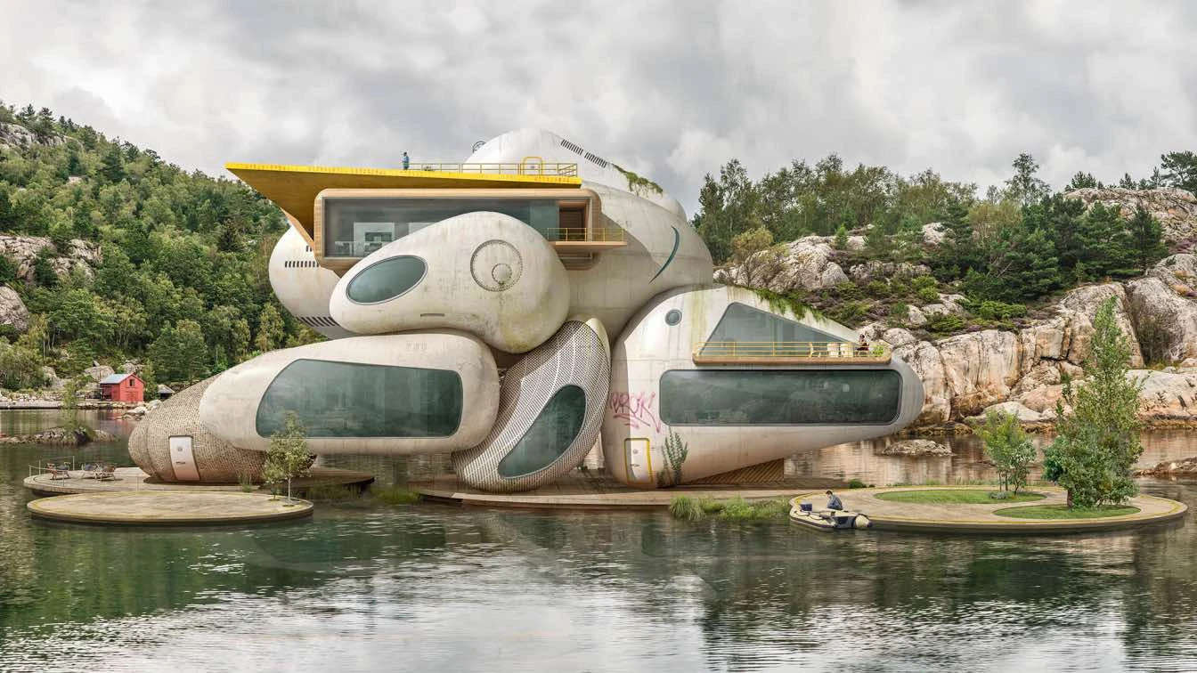 Wittgenstein Cabin by the Spanish visual artist Dionisio González