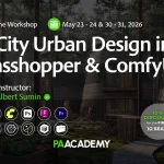 AI City Urban Design in Grasshopper & ComfyUI