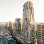 MVRDV designs dual-tower building for Tour & Taxis neighbourhood in Brussels