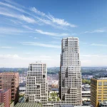 MVRDV designs dual-tower building for Tour & Taxis neighbourhood in Brussels
