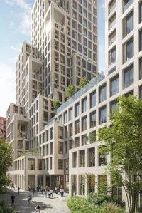 MVRDV designs dual-tower building for Tour & Taxis neighbourhood in Brussels