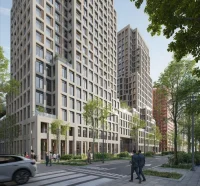 MVRDV designs dual-tower building for Tour & Taxis neighbourhood in Brussels