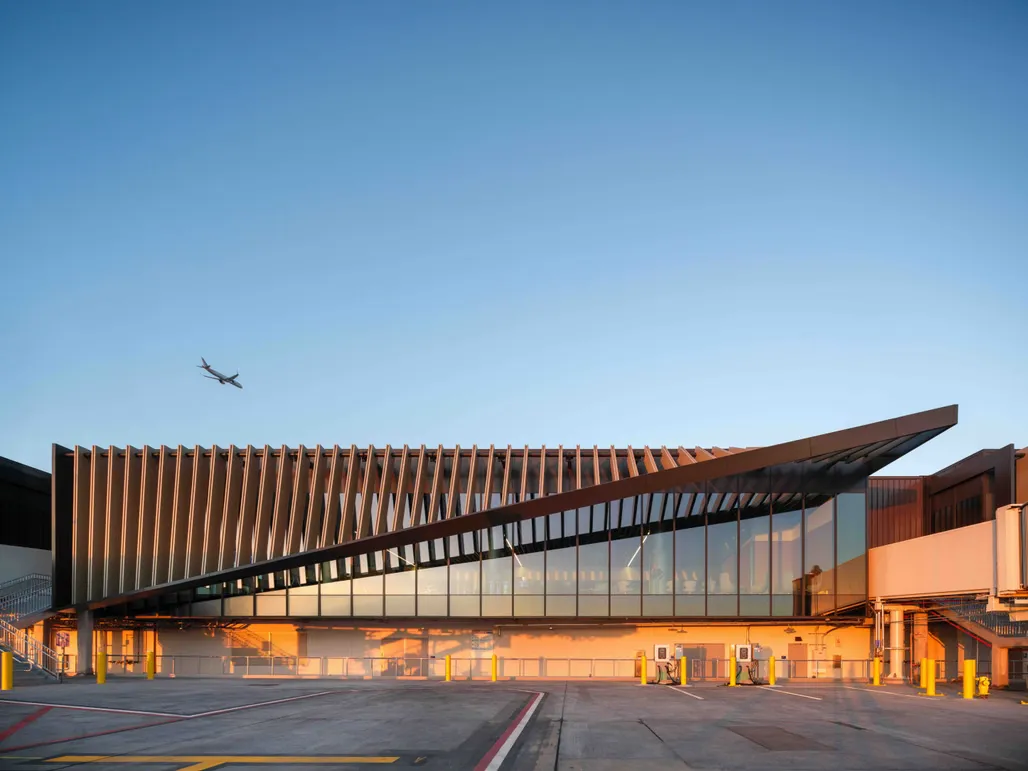LAX New Concourse Completed by Woods Bagot with Modular Construction