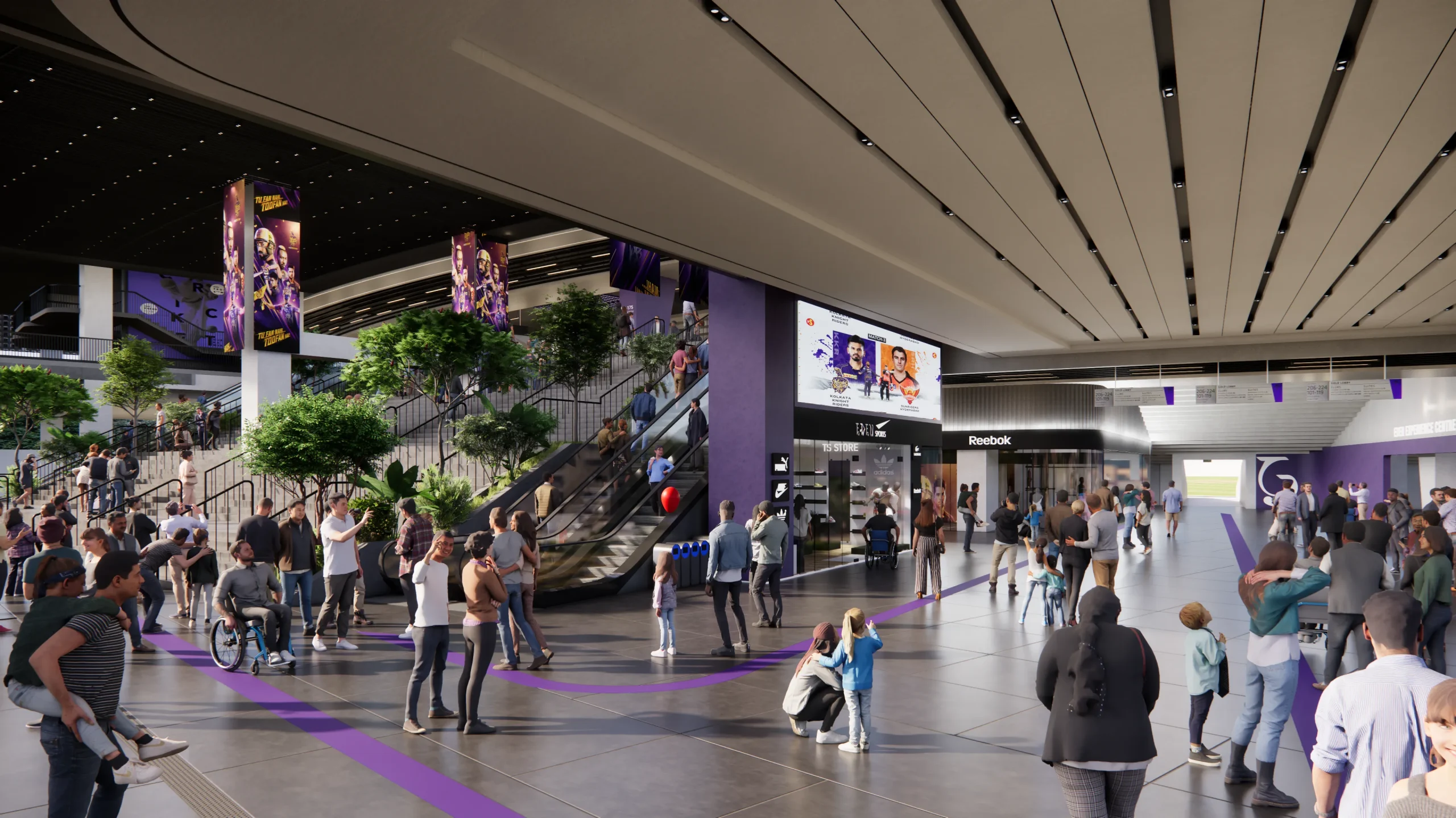 Populous’ Design Vision for Iconic Eden Gardens in Kolkata, India Marks a New Chapter in Cricket History 6 Populous’ Design Vision for Iconic Eden Gardens in Kolkata, India Marks a New Chapter in Cricket History