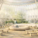 The Apricot Pavilion at Milan Design Week 2026