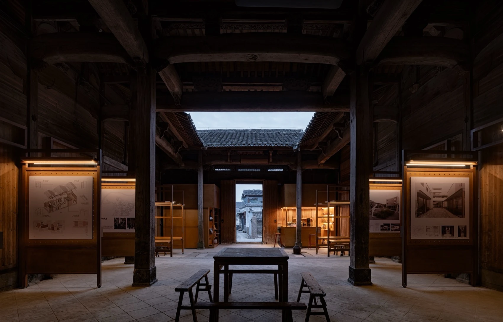 Atelier Guo, Village Cinema, Ancestral Hall in Nanping Village