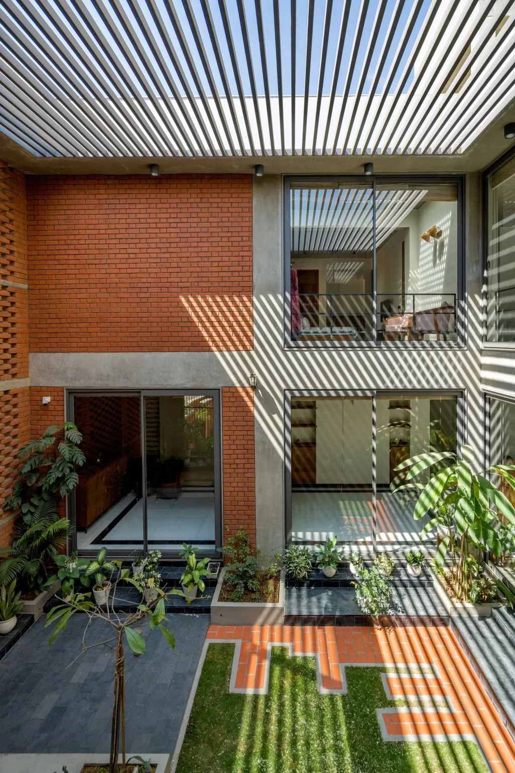 Courtyard Typologies as Echoes of India’s Architectural Heritage