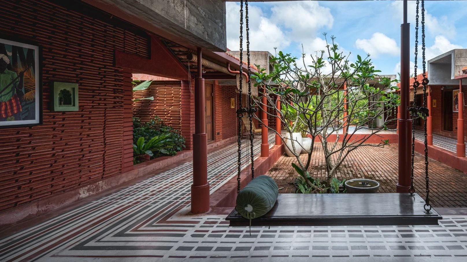 Courtyard Typologies as Echoes of India’s Architectural Heritage