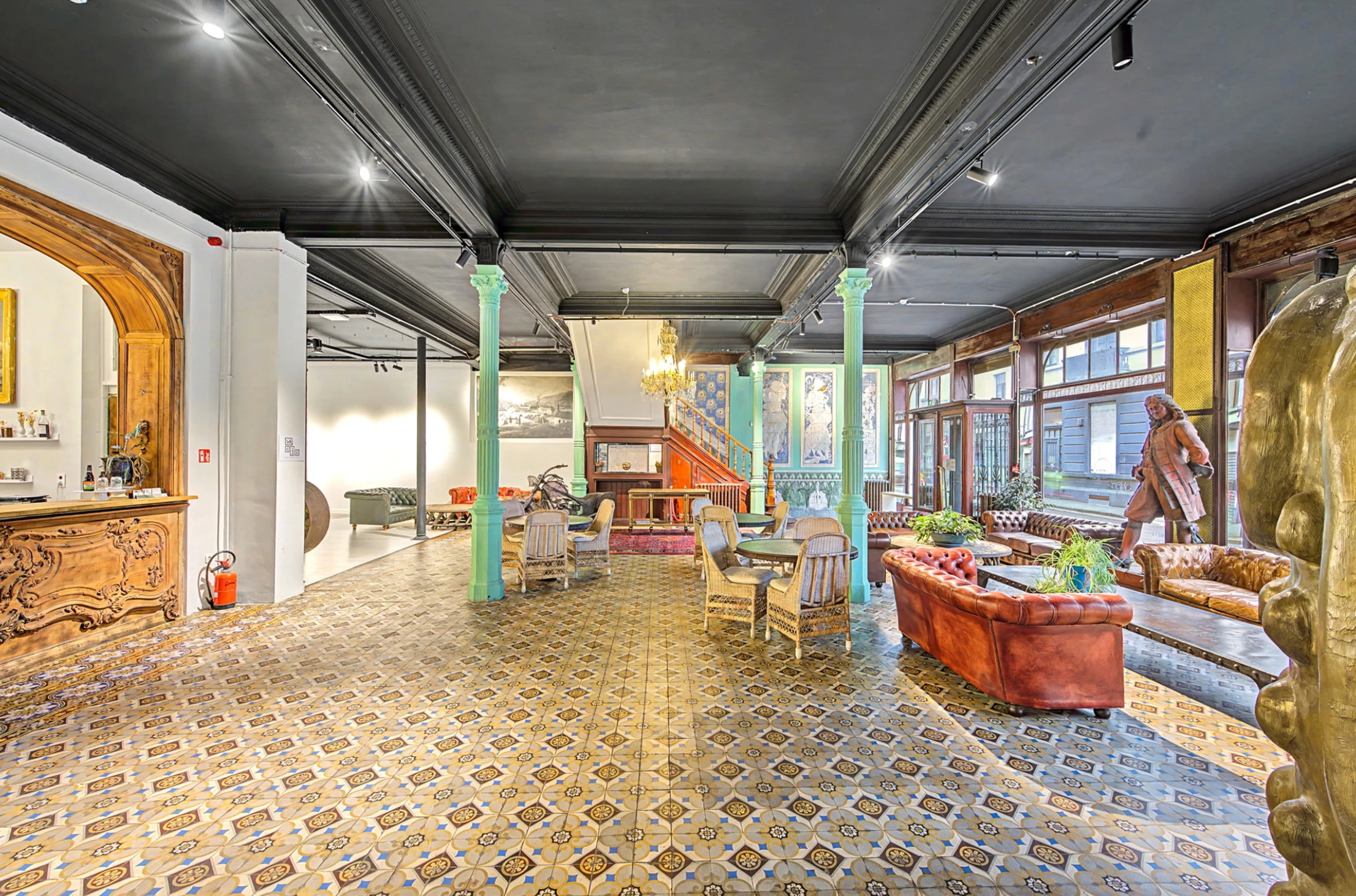 Demeuldre-Coché, a Historic Brussels Art Nouveau and Industrial Icon, Is for Sale at €3.5M 7 Demeuldre-Coché porcelain factory in Brussels