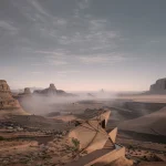 Habitable Outcrop, A Desert Observatory House