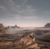 Habitable Outcrop, A Desert Observatory House