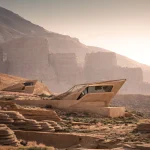 Habitable Outcrop, A Desert Observatory House