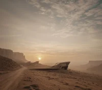Habitable Outcrop, A Desert Observatory House