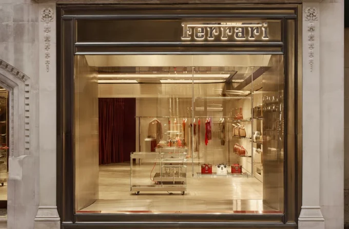 Ferrari flagship store, London