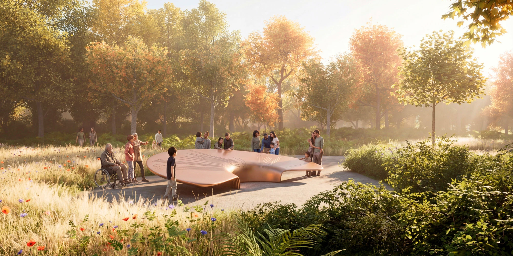 Foster + Partners Unveil Final Design for Queen Elizabeth II National Memorial