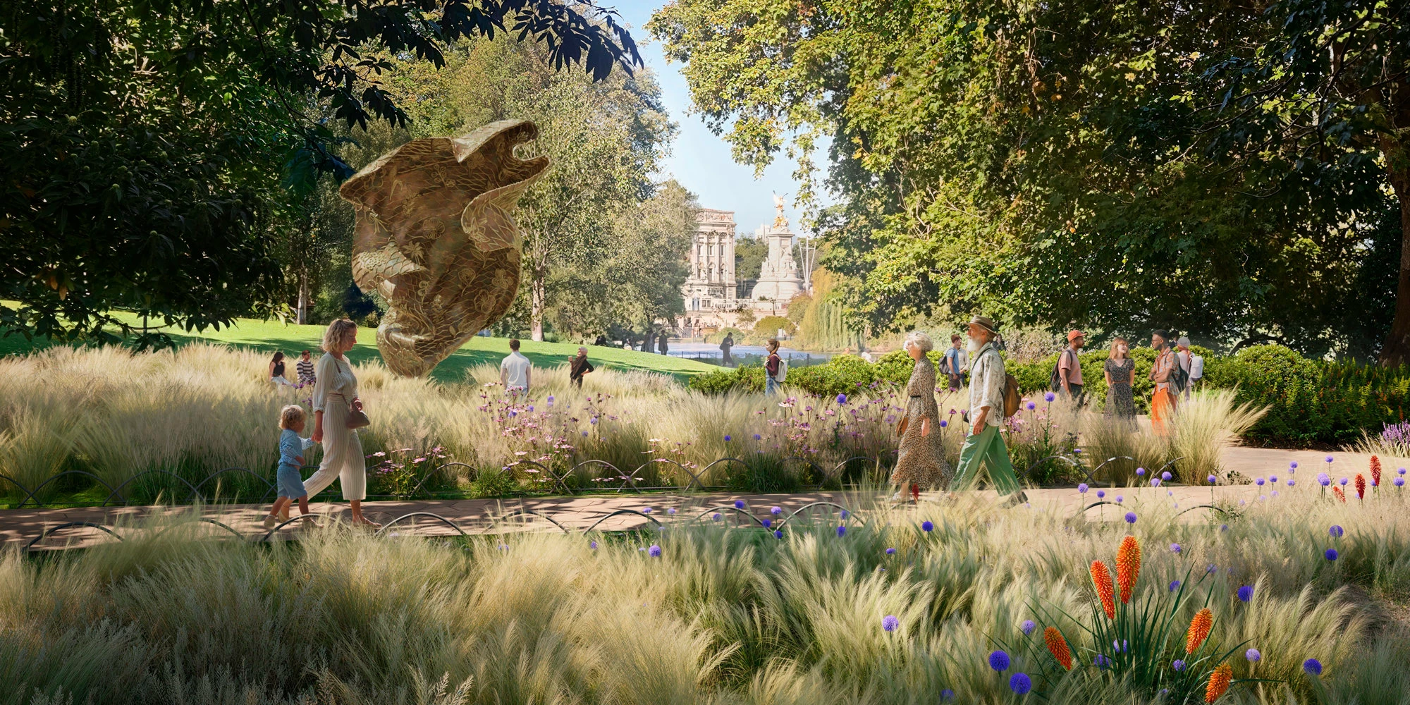 Foster + Partners Unveil Final Design for Queen Elizabeth II National Memorial