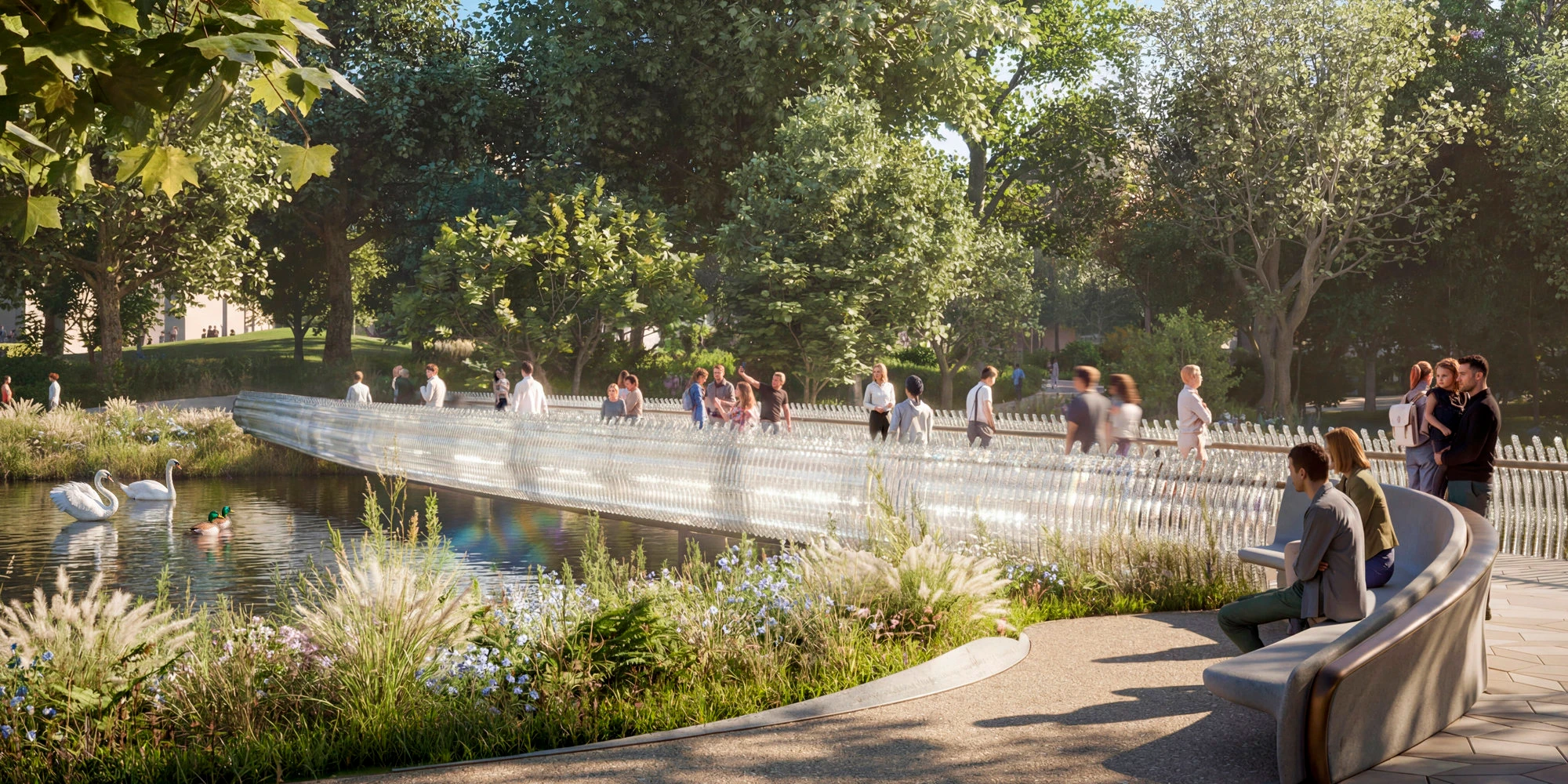 Foster + Partners Unveil Final Design for Queen Elizabeth II National Memorial