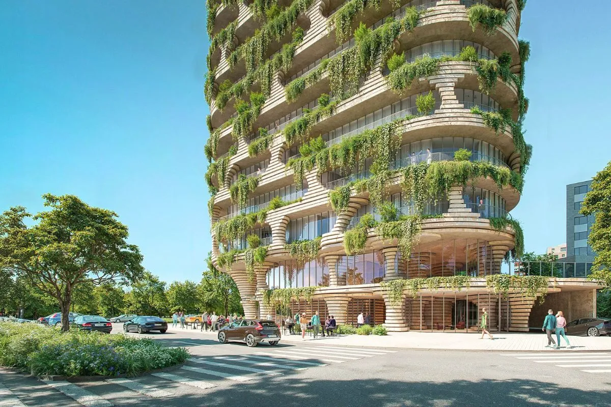 Kengo Kuma Merges Nature, Ceramics, and Compact Urban Living in Quito’s Skyscraper