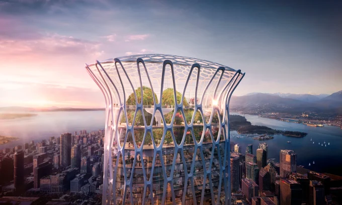 Vancouver’s Sea Sponge-Inspired Tower Challenges the Glass Skyscraper Model.