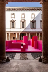 Metamorphosis in Motion: Lina Ghotmeh’s Pink Labyrinth at Palazzo Litta