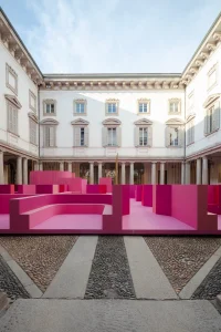 Metamorphosis in Motion: Lina Ghotmeh’s Pink Labyrinth at Palazzo Litta