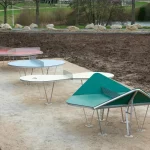 Public Spaces Meet Play in Exercice's Ping Pong Tables