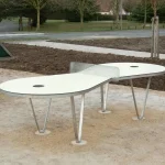 Public Spaces Meet Play in Exercice's Ping Pong Tables