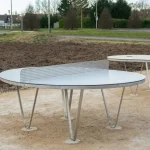 Public Spaces Meet Play in Exercice's Ping Pong Tables