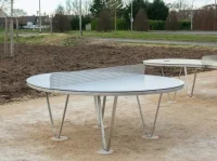 Public Spaces Meet Play in Exercice's Ping Pong Tables