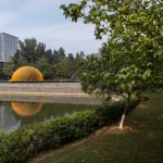Arched Bamboo-Inspired Pavilion by H&P Architects Rises in Hanoi