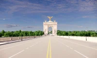 Trump Reveals Grand 250-Foot Triumphal Arch Design for U.S. 250th Anniversary
