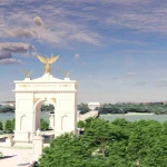 Trump Reveals Grand 250-Foot Triumphal Arch Design for U.S. 250th Anniversary