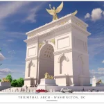 Trump Reveals Grand 250-Foot Triumphal Arch Design for U.S. 250th Anniversary